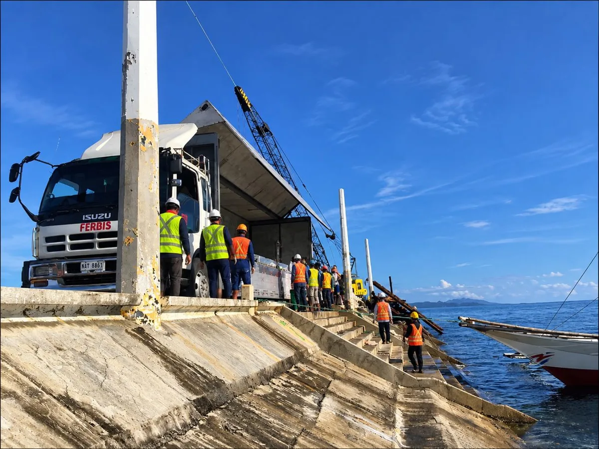 Marine logistics delivery